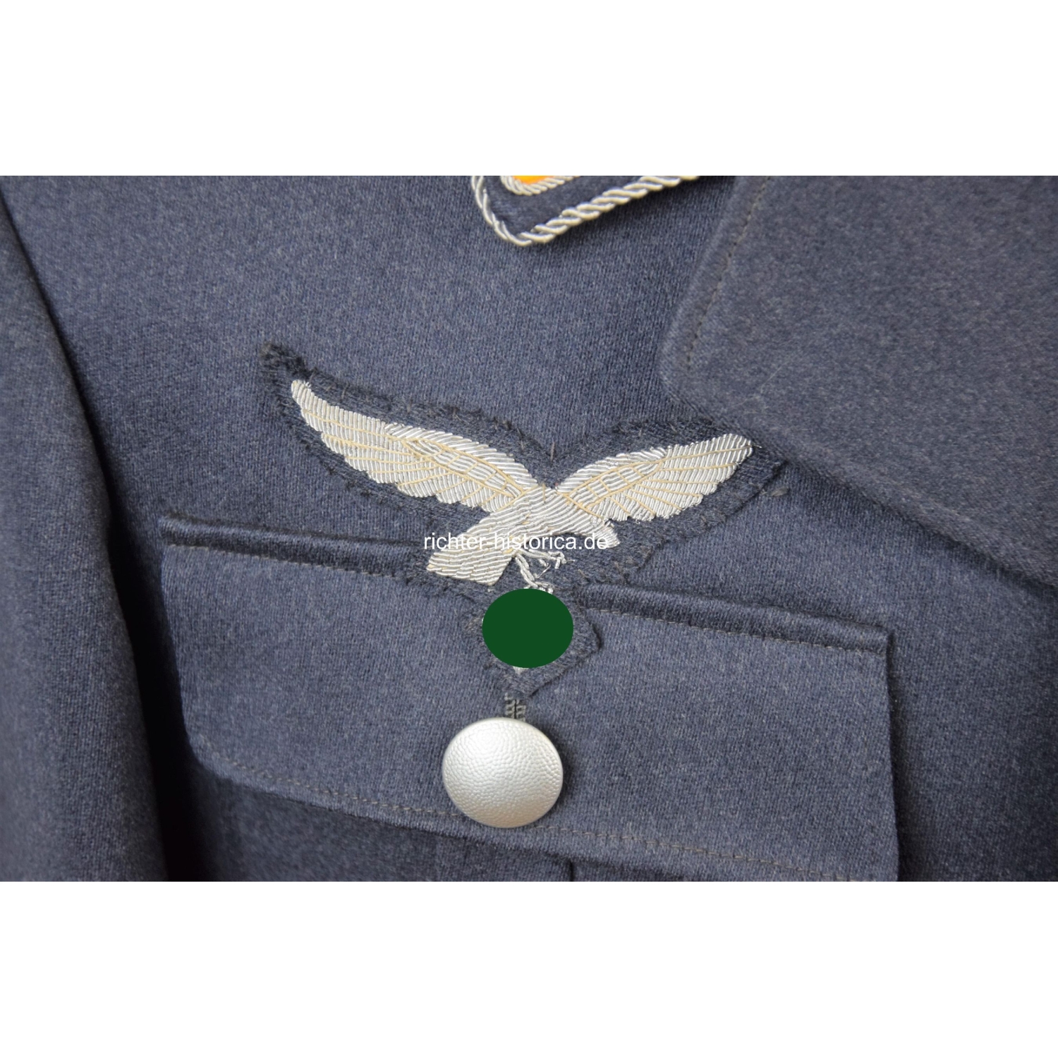 Luftwaffe Fliegerbluse für einen Oberleutnant fliegendes Personal/Fallschirmjäger