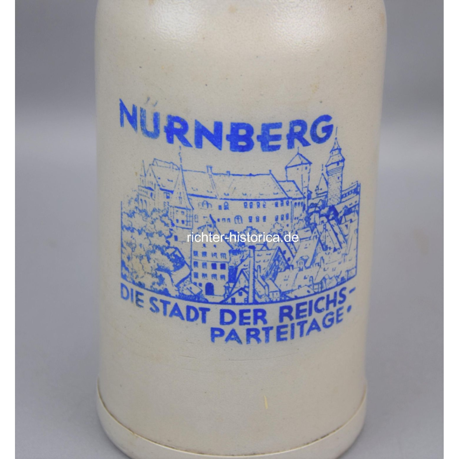 Bierkrug "Nürnberg Stadt der Reichsparteitage" 1 Liter Krug