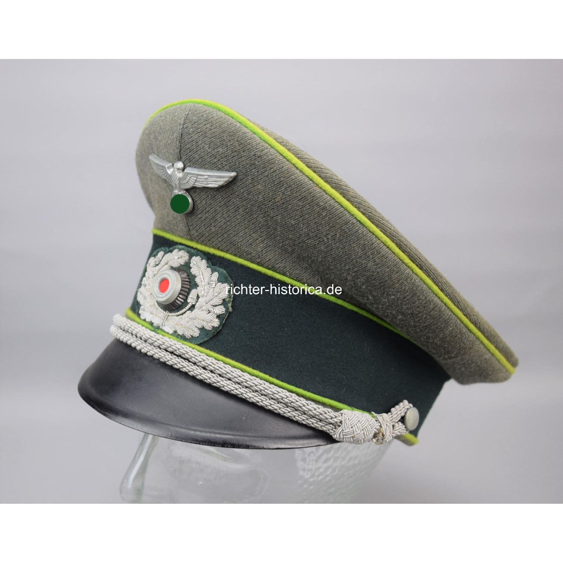 Schirmmütze für Offiziere im Panzer Grenadier Regiment