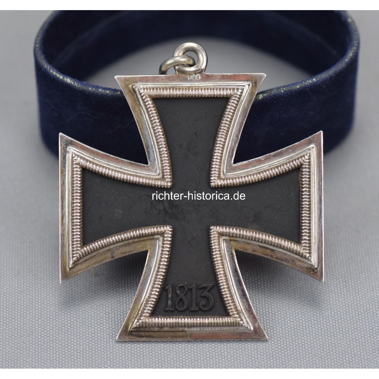 Ritterkreuz des Eisernen Kreuzes "65" im Verleihungsetui mit Trageband, Zustand 1