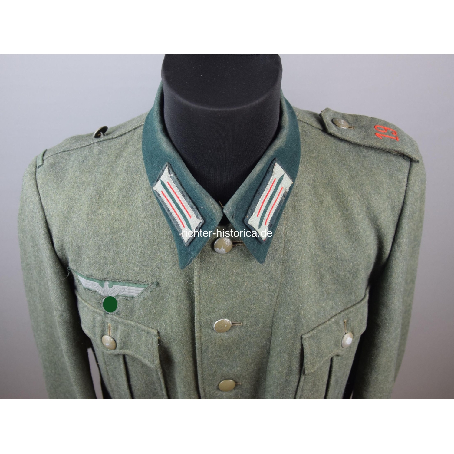 Wehrmacht Feldbluse M1936 Gefreiter im Artillerie Regiment Nr.19