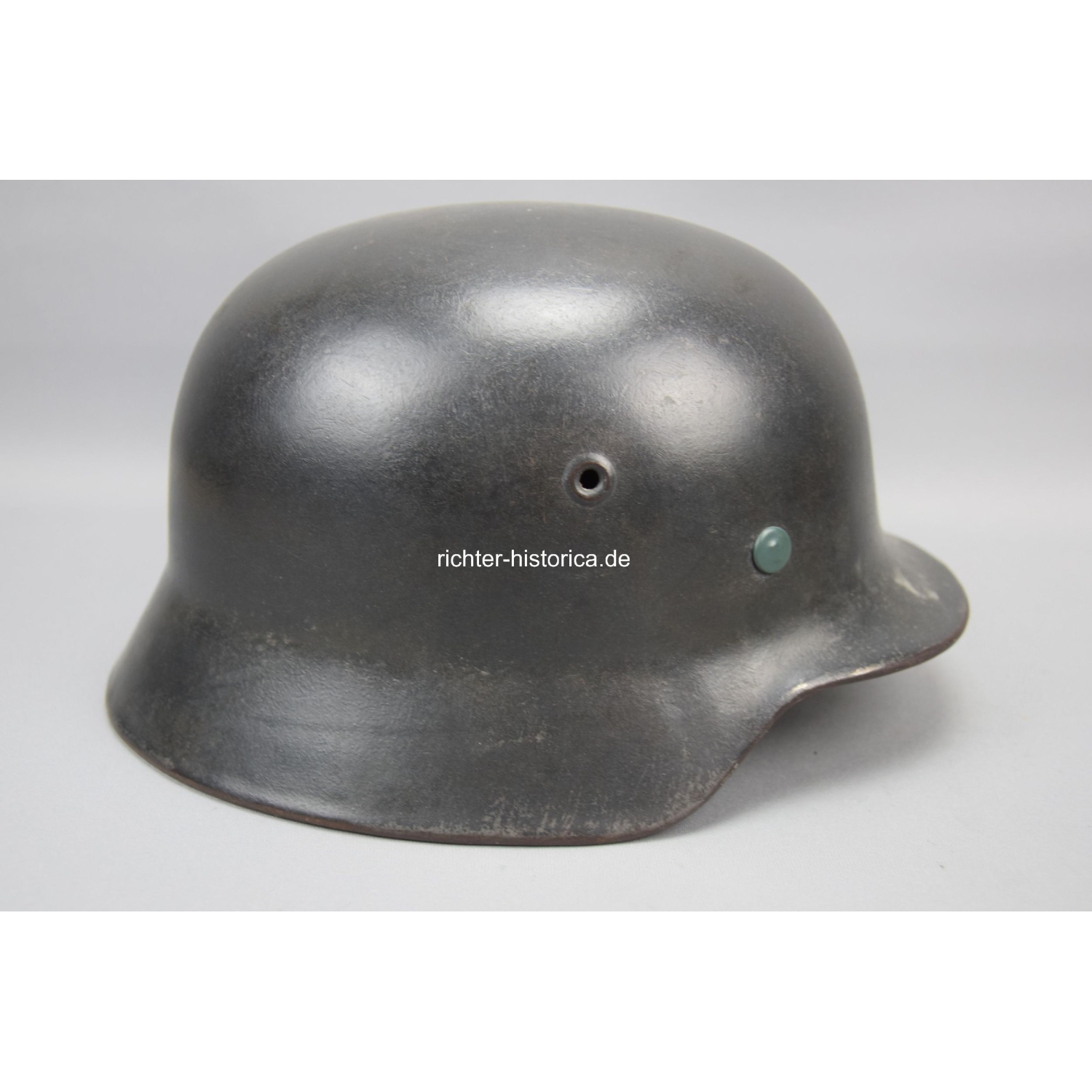 M40 Stahlhelm der Luftwaffe "ET66" mit Repro Innenfutter!