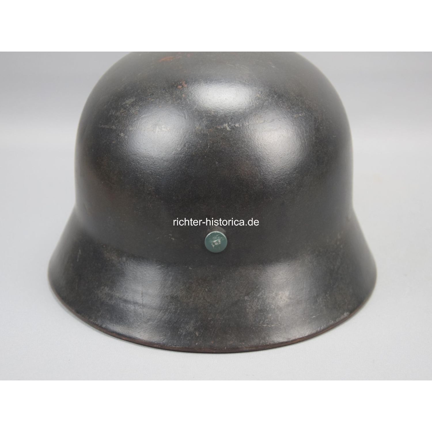 M40 Stahlhelm der Luftwaffe "ET66" mit Repro Innenfutter!