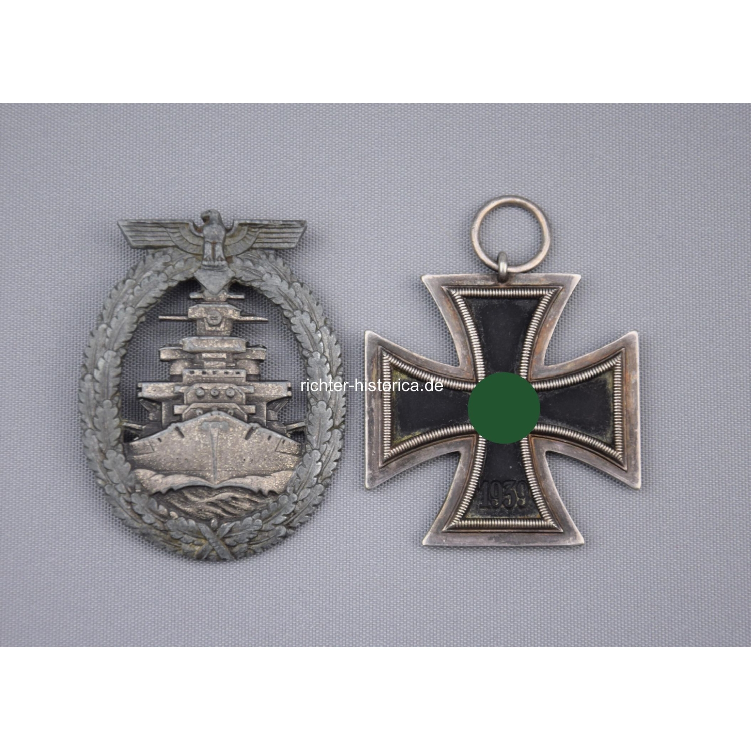 Umfangreicher Kriegsmarine Nachlass Oberleutnant "Kehlbreier" mit Memelland-Medaille/ Flottenkriegsabz.