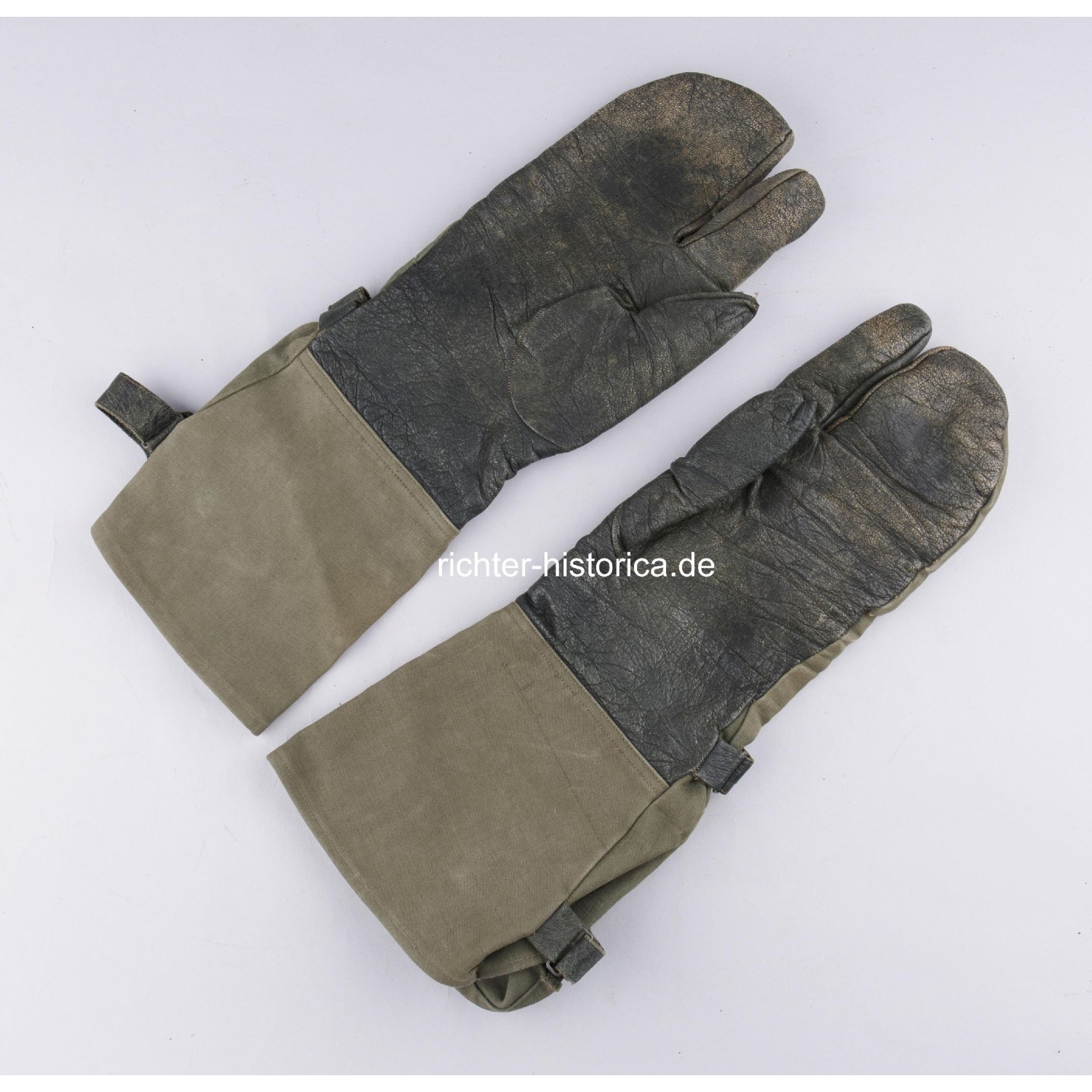 Wehrmacht Paar Handschuhe f. Kradschützen