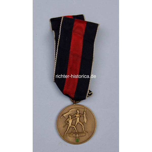 Sudetenlandmedaille zur Erinnerung an den 1.Oktober 1938