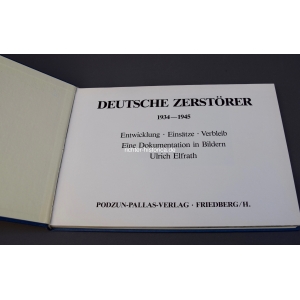 Deutsche Zerstörer 1934-1945