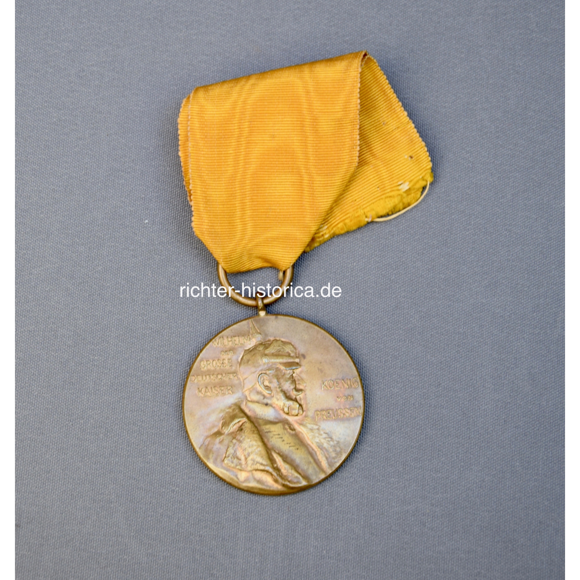 Medaille 1897 Preussen, Centenar Medaille zum 100. Geburtsag Kaiser Wilhelm