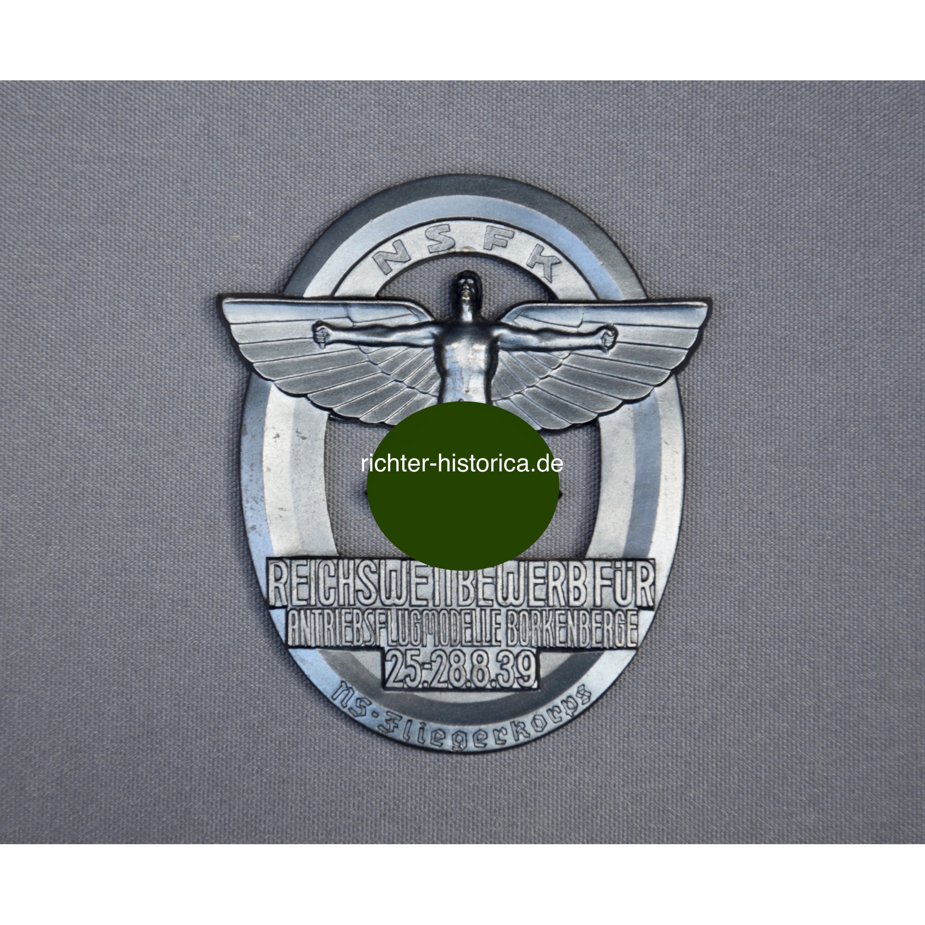 NSFK Plakette Reichswettbewerb für Segelflugmodelle Wasserkuppe