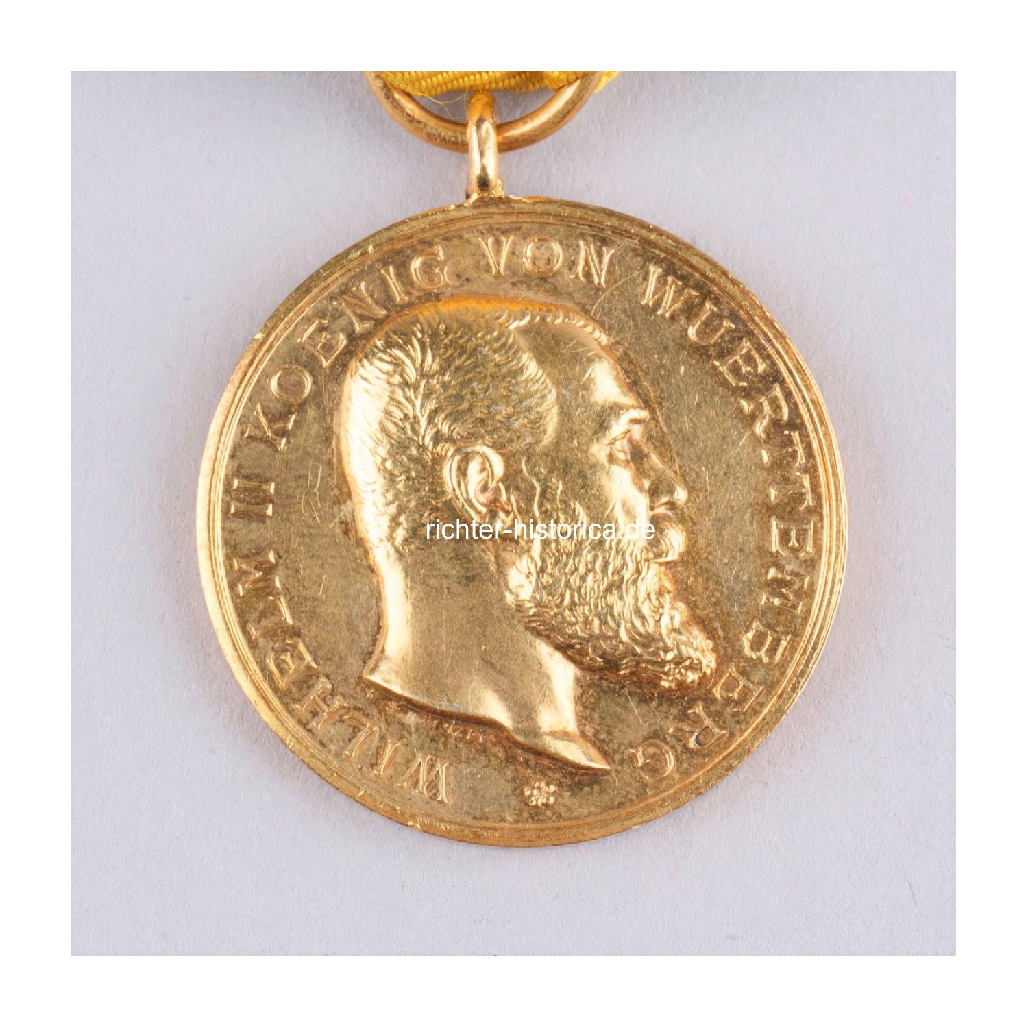 Württemberg goldene Militärverdienstmedaille von 1892