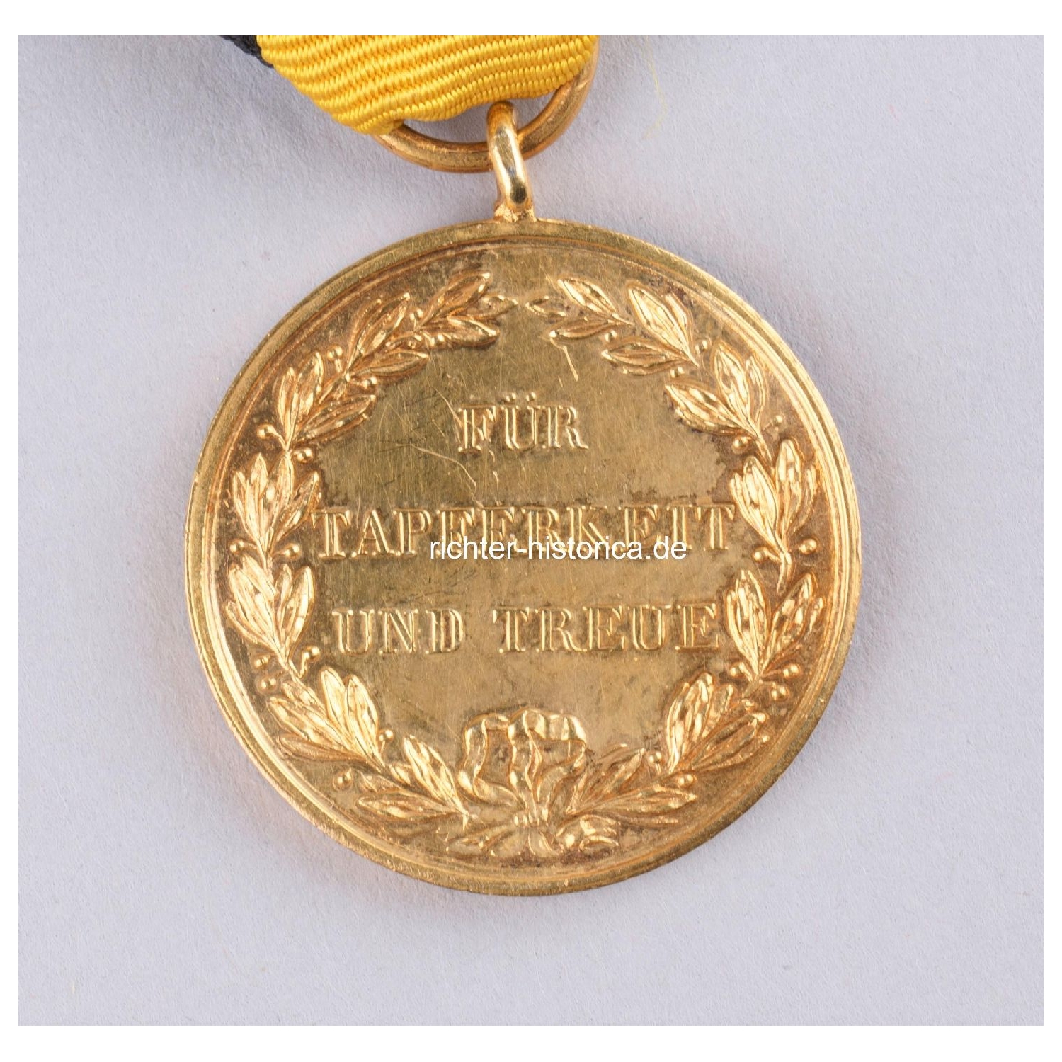 Württemberg goldene Militärverdienstmedaille von 1892