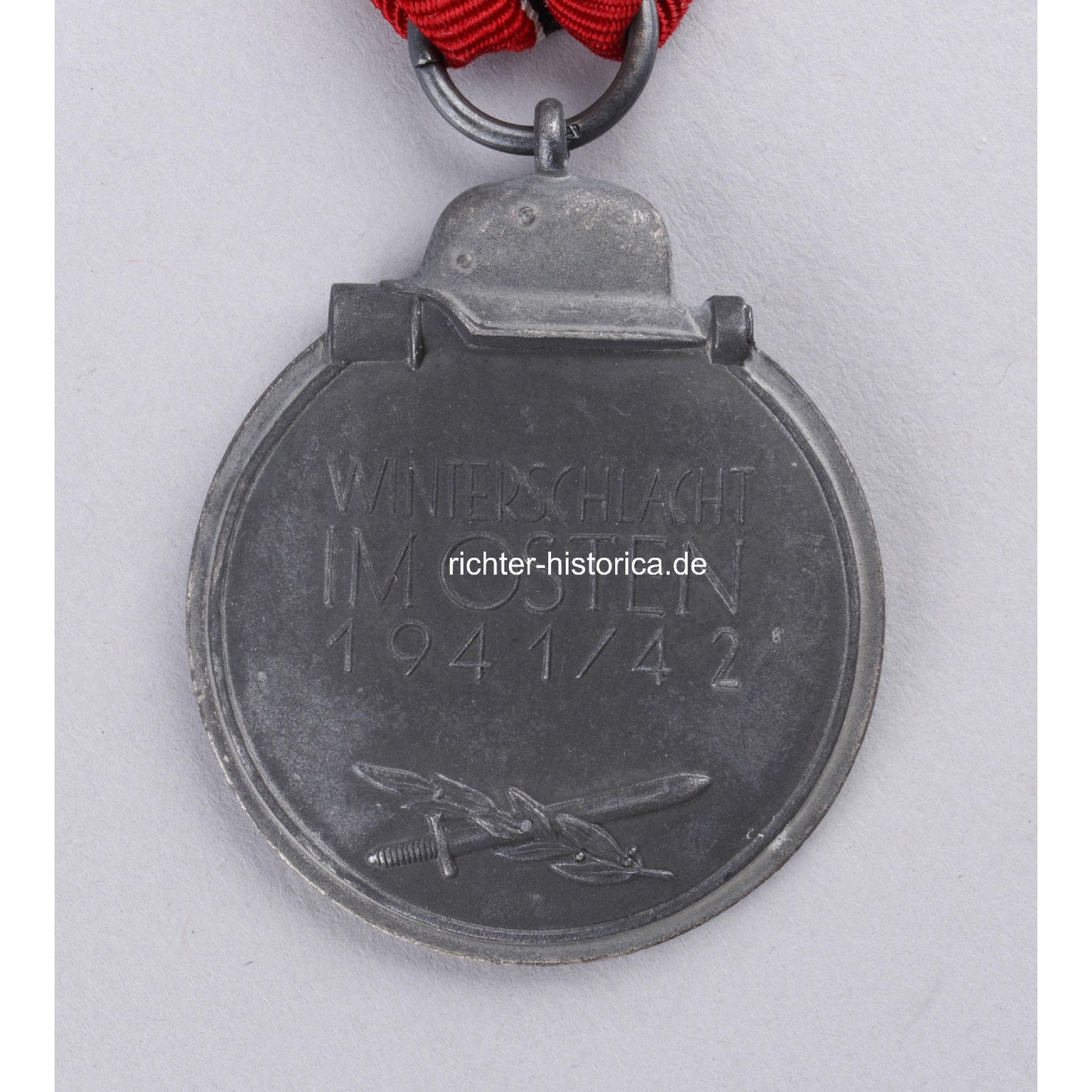 Winterschlacht im Osten, Ostmedaille 1941/42 Herst."4"