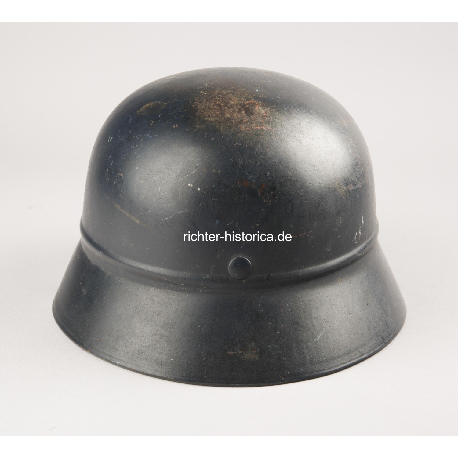 Luftschutz Stahlhelm RLB Reichsluftschutzbund entnazifiziert