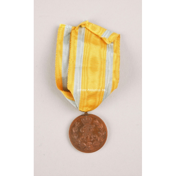 Sachsen Friedrich August Medaille in Bronze