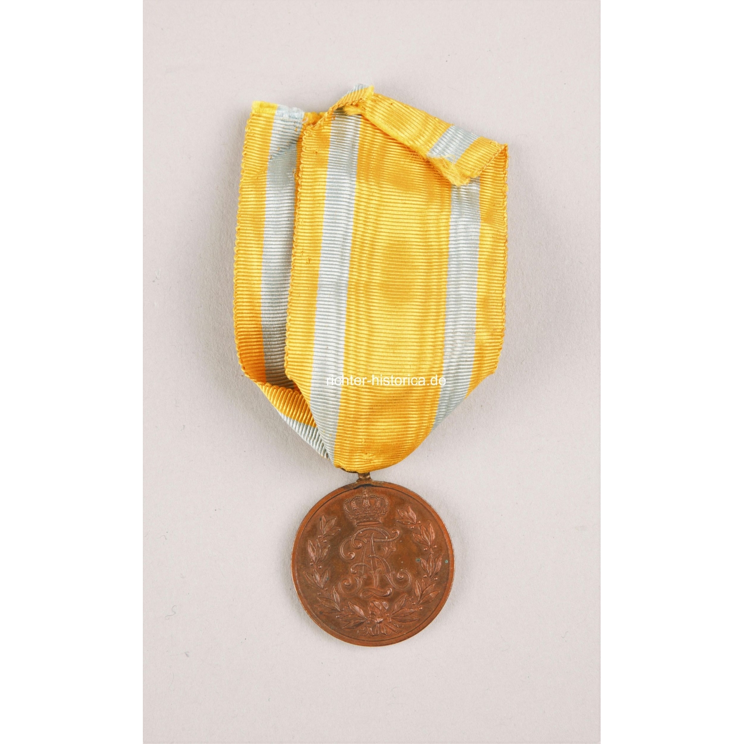 Sachsen Friedrich August Medaille in Bronze