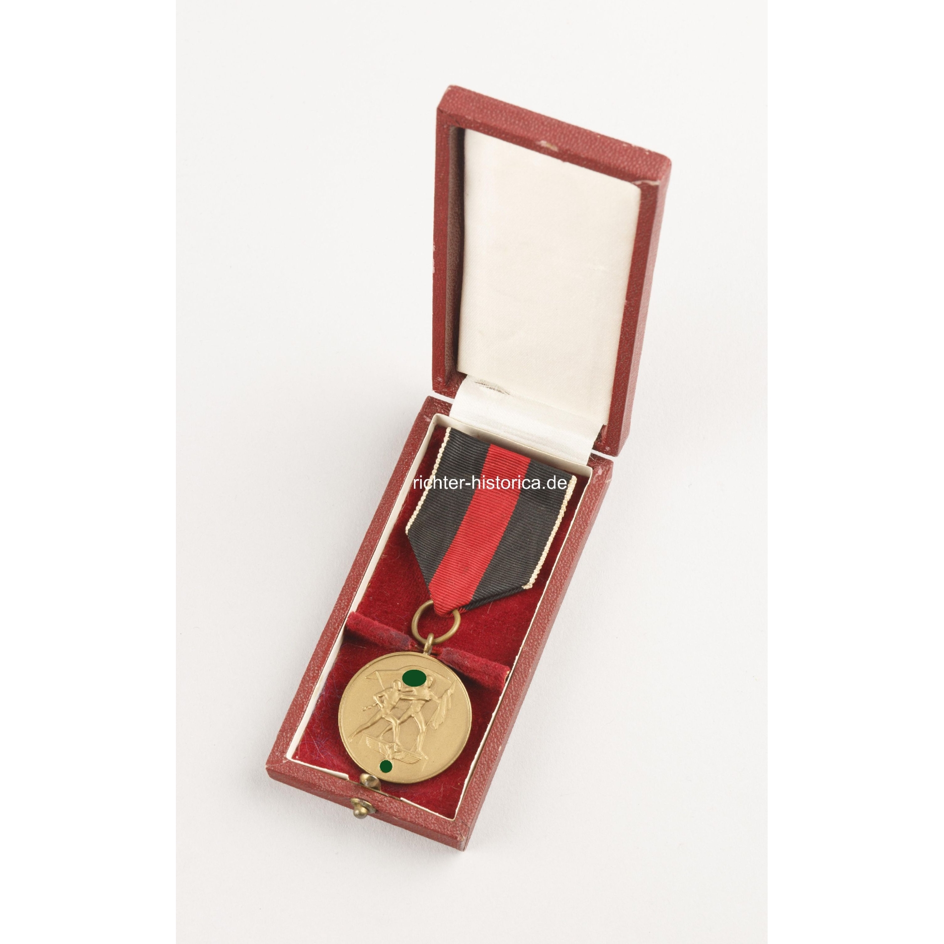 Anschlussmedaille Sudetenland 1.Oktober 1938 im Etui