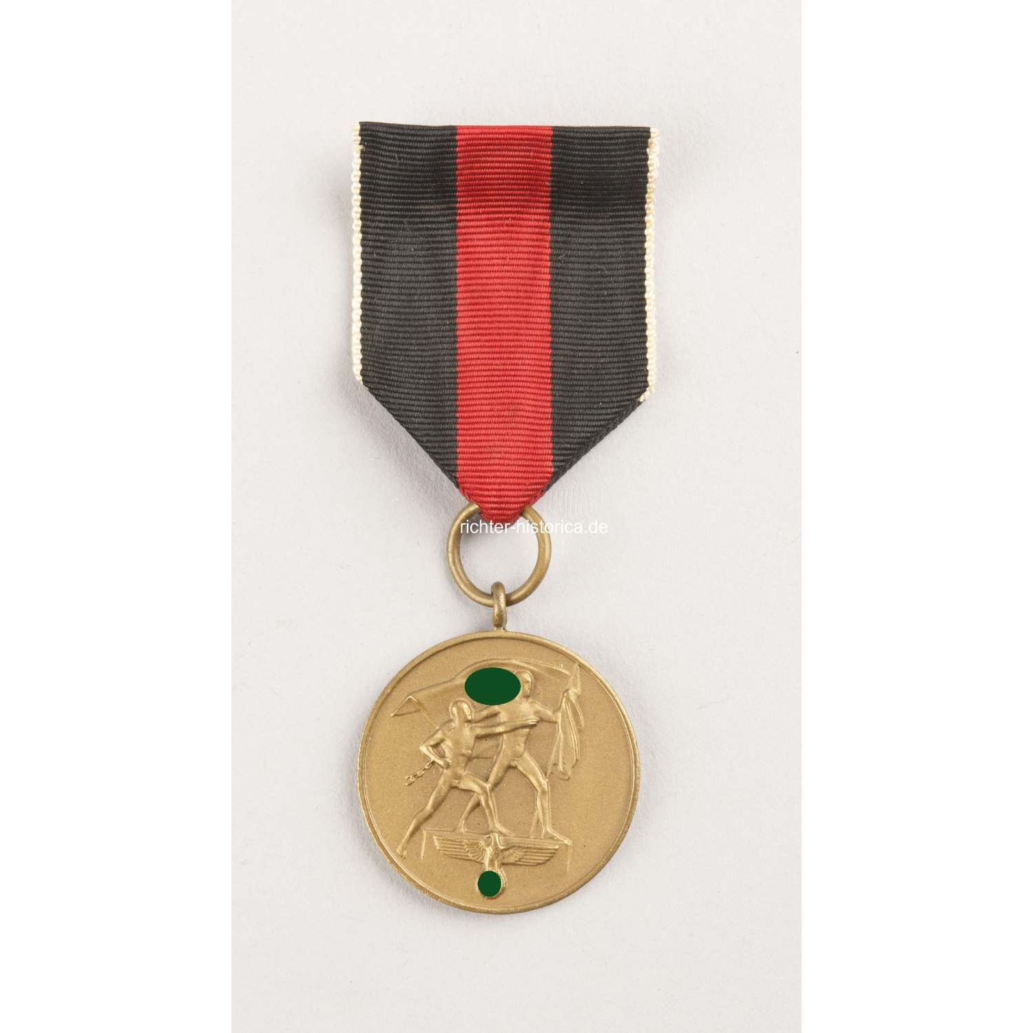 Anschlussmedaille Sudetenland 1.Oktober 1938 im Etui