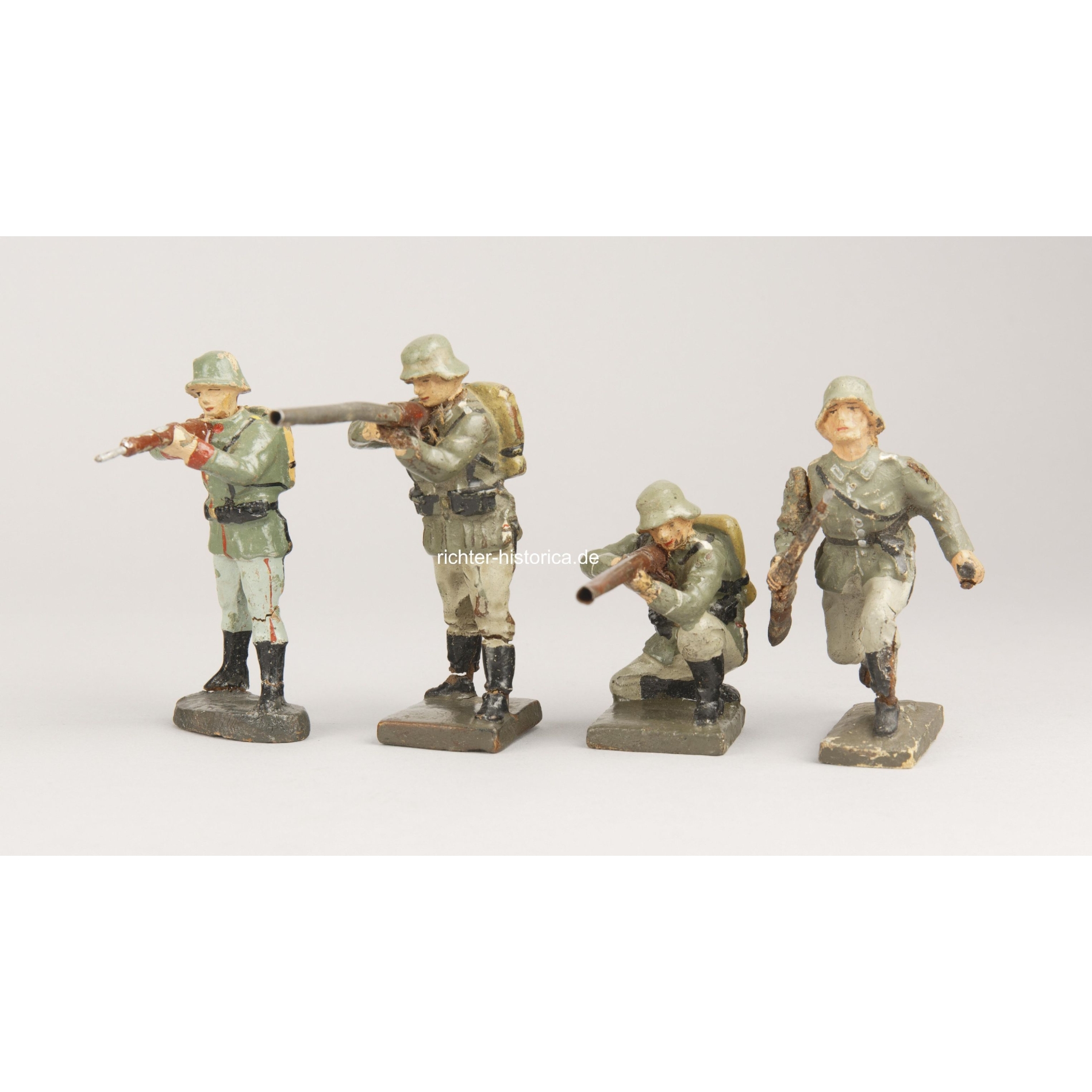 Wehrmacht Heer Figuren Lineol, Elastolin