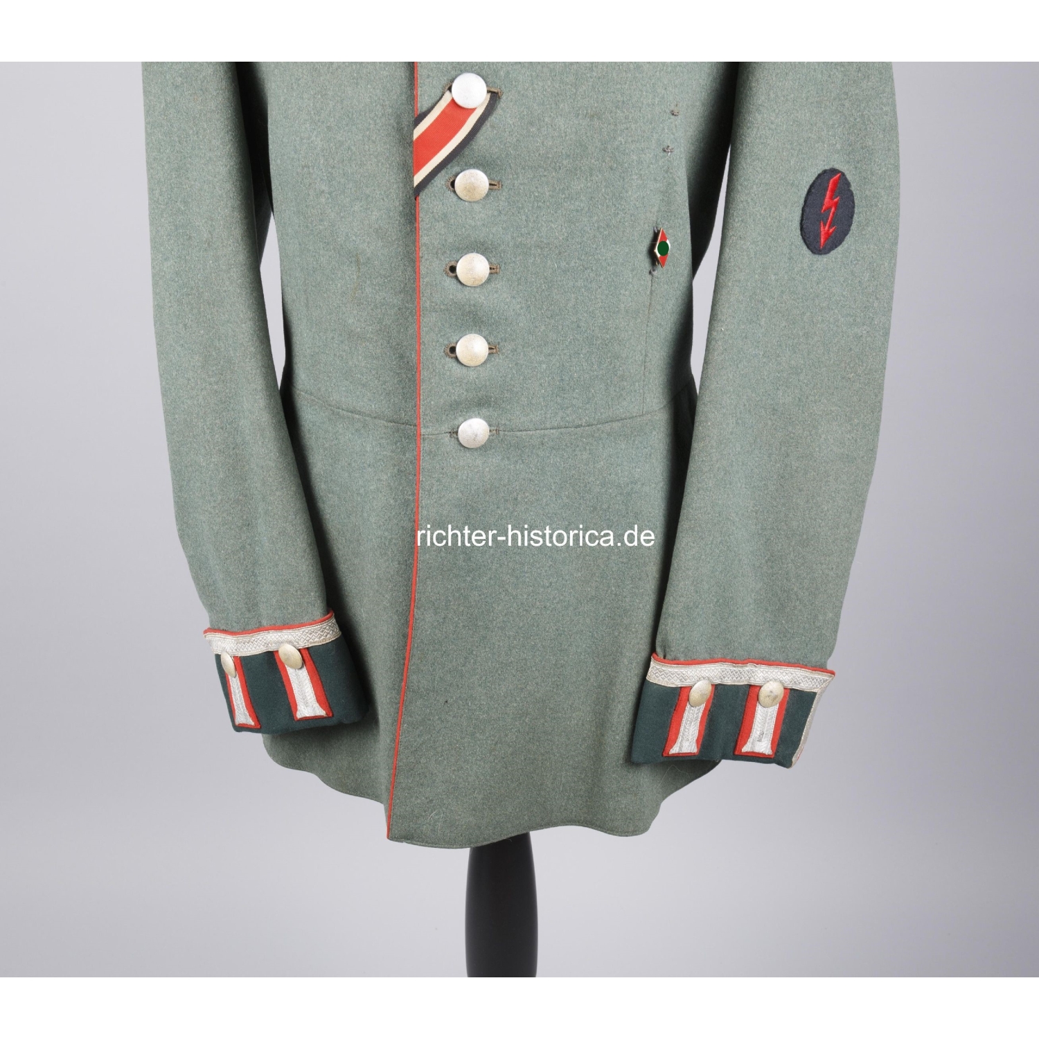 Wehrmacht Heer Waffenrock Artillerie Paradeuniform mit Trägernamen