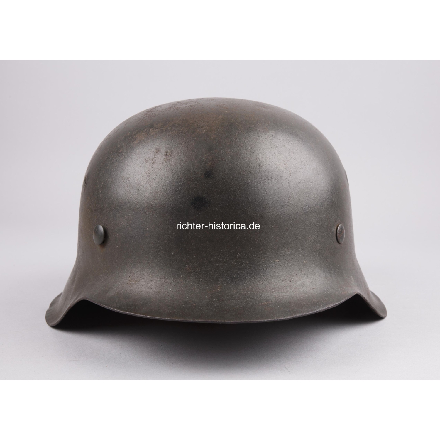 M42 Stahlhelm der Wehrmacht Heer mit Kinnriemen