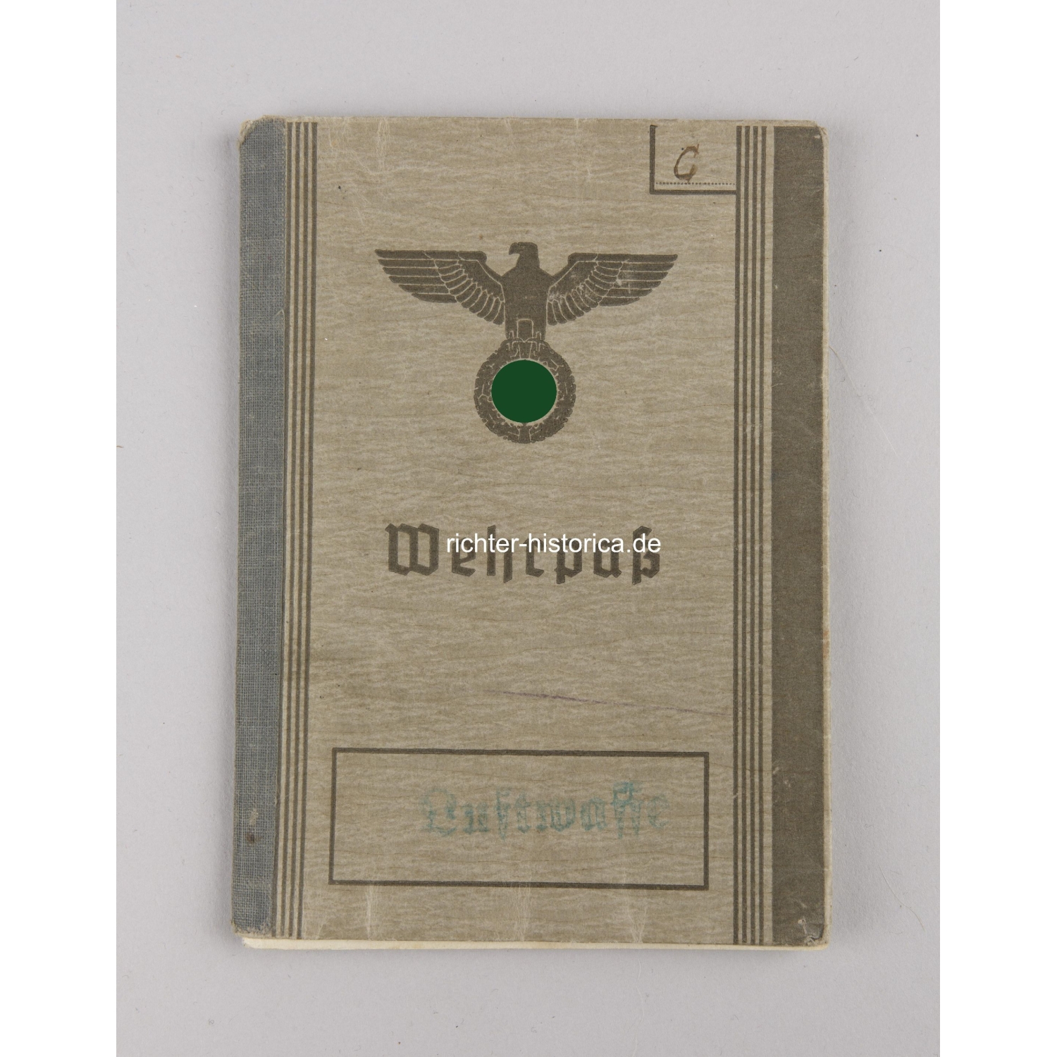 Nachlass Ehrenpokal der Luftwaffe (835er Silber) Oblt. Wilhelm Cryns mit Wehrpass