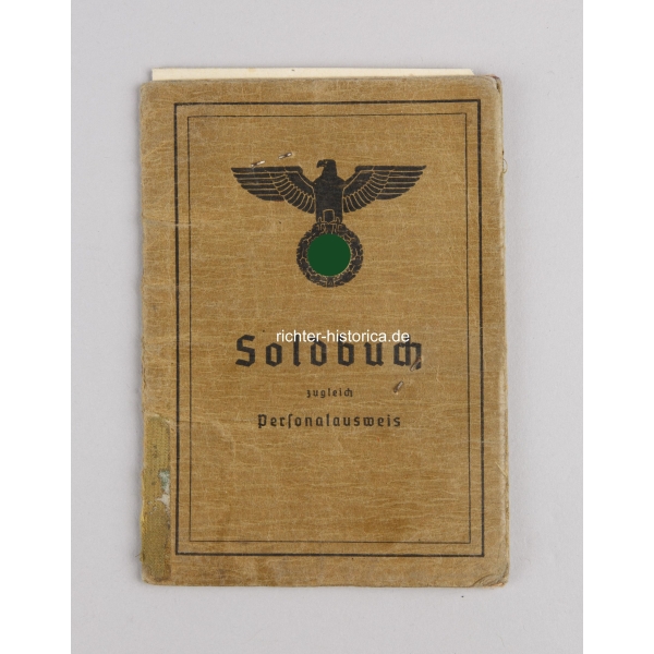 Soldbuch eines Funkers in der Nachr. Ers. Abt.9