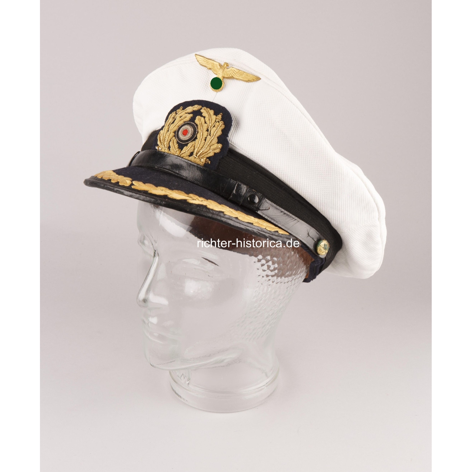 Kriegsmarine Headgear for a Stabsoffizier - Mint Condition