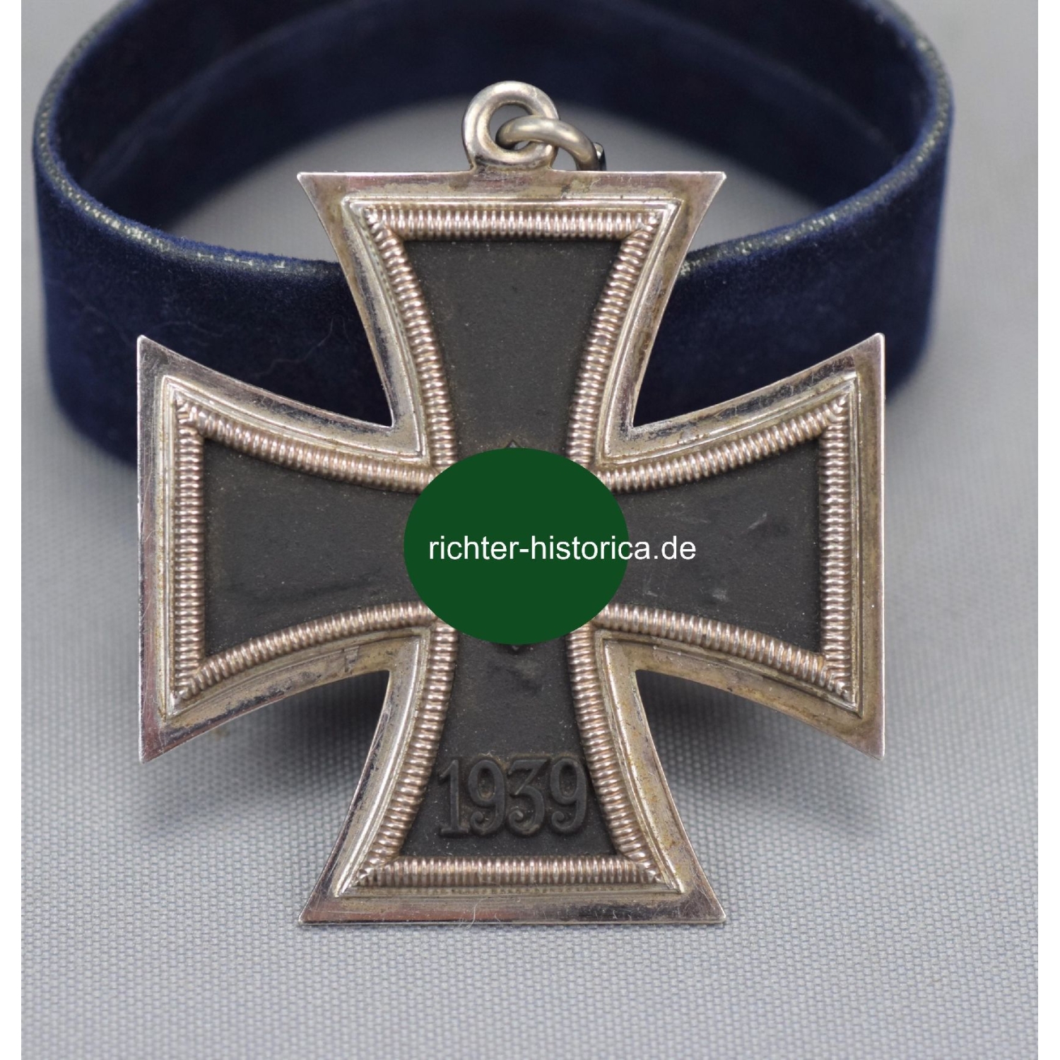 Ritterkreuz des Eisernen Kreuzes "65" im Verleihungsetui mit Trageband, Zustand 1