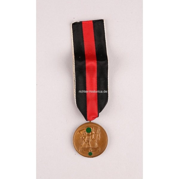 Zur Erinnerung an den 1.Oktober 1938, Anschluss Sudetenland-Medaille