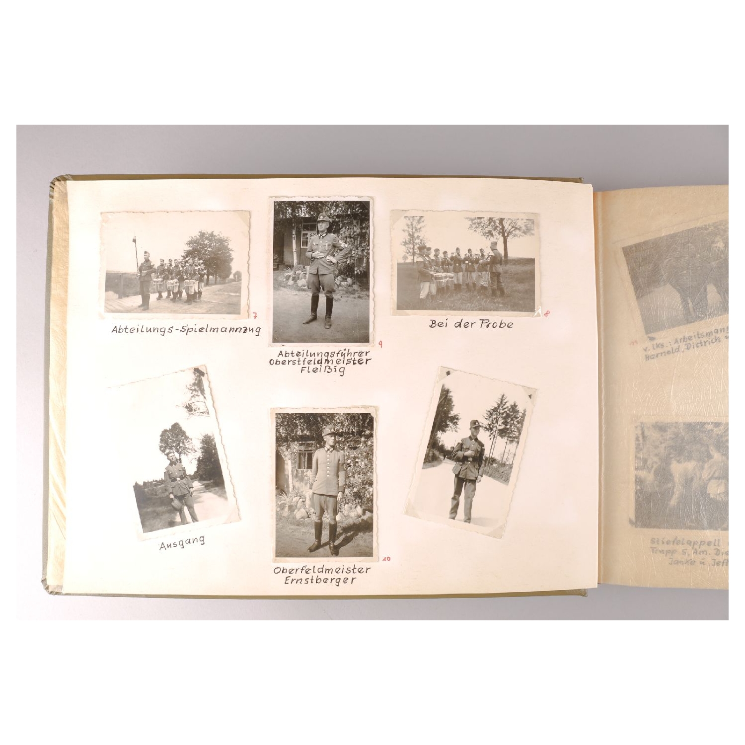 2.Weltkrieg Fotoalbum Major Wilhelm Graf von der Schulenburg