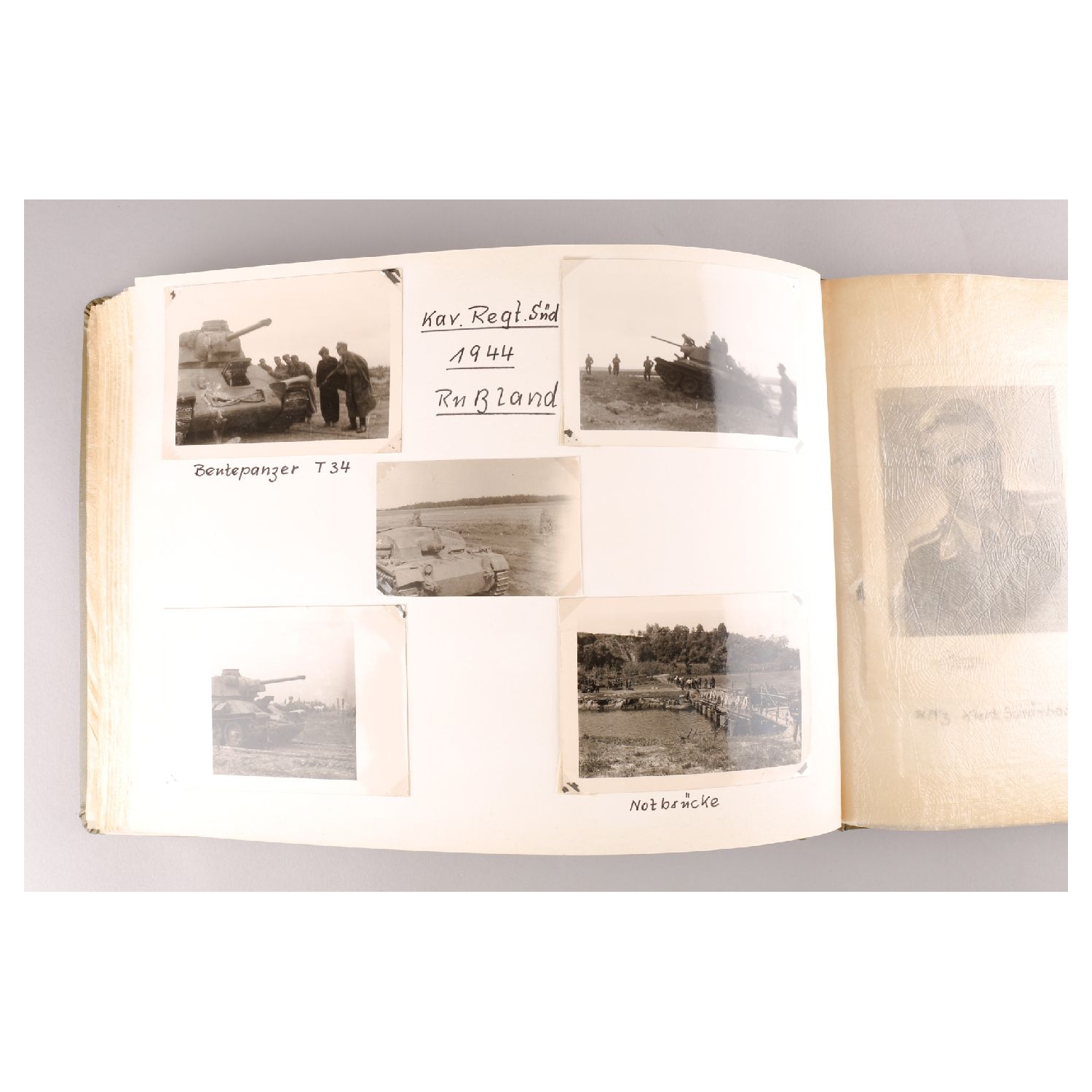 2.Weltkrieg Fotoalbum Major Wilhelm Graf von der Schulenburg