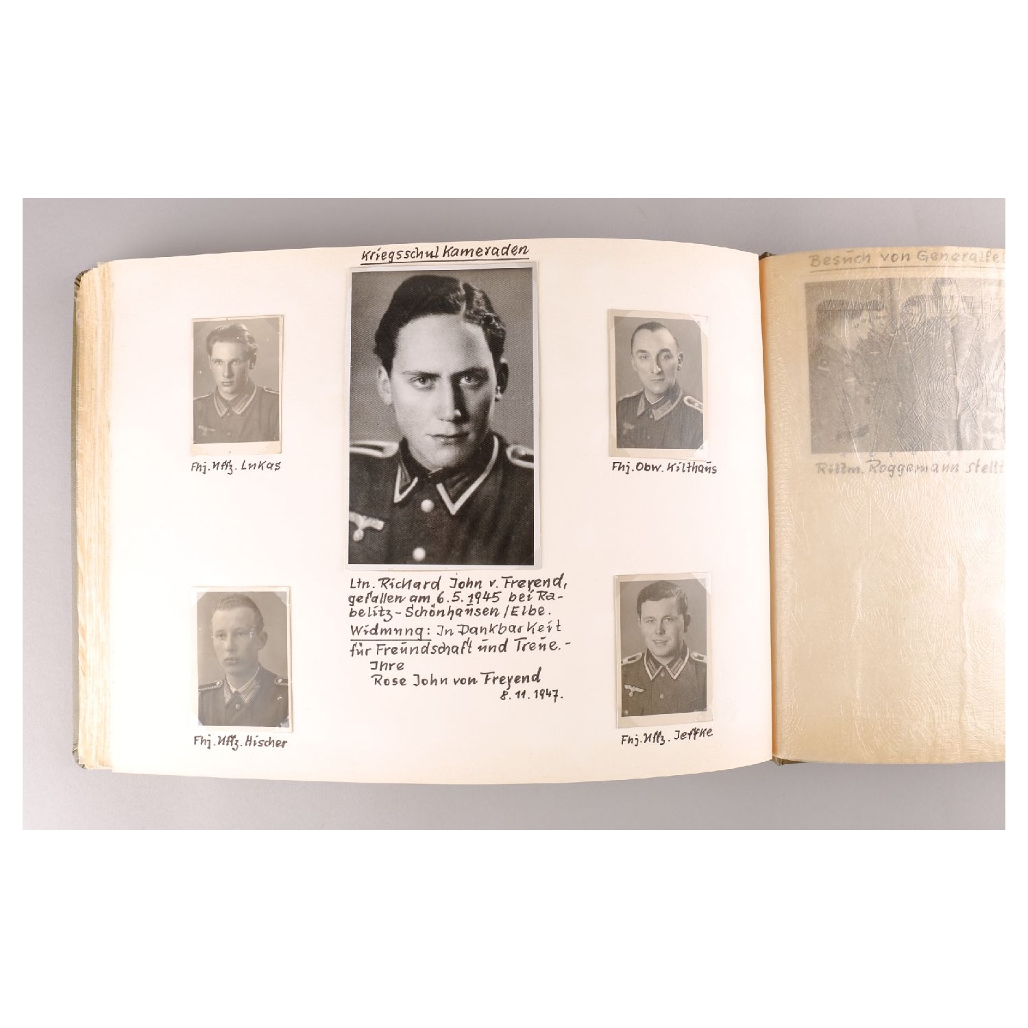 2.Weltkrieg Fotoalbum Major Wilhelm Graf von der Schulenburg