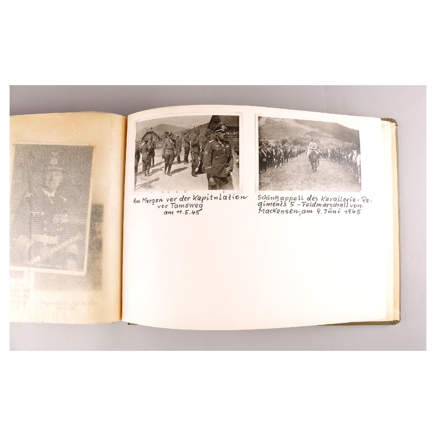 2.Weltkrieg Fotoalbum Major Wilhelm Graf von der Schulenburg