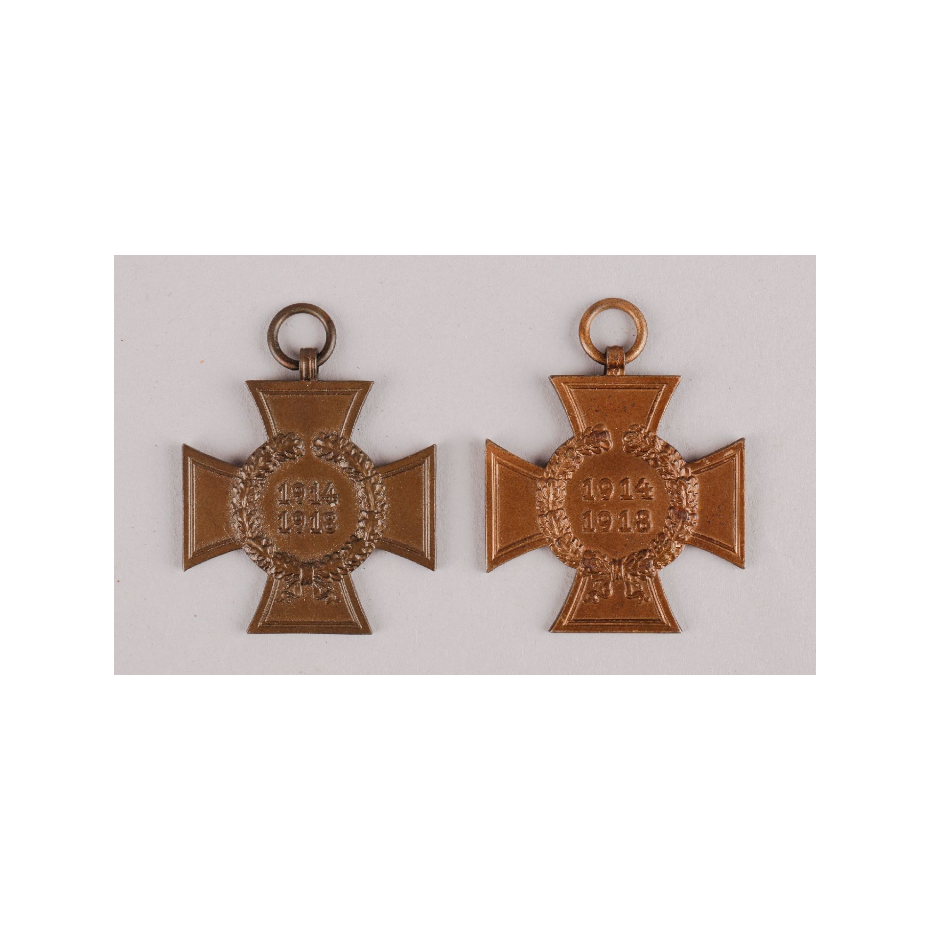 2x Ehrenkreuz des 1.Weltkrieges Kriegsteilnehmerkreuz