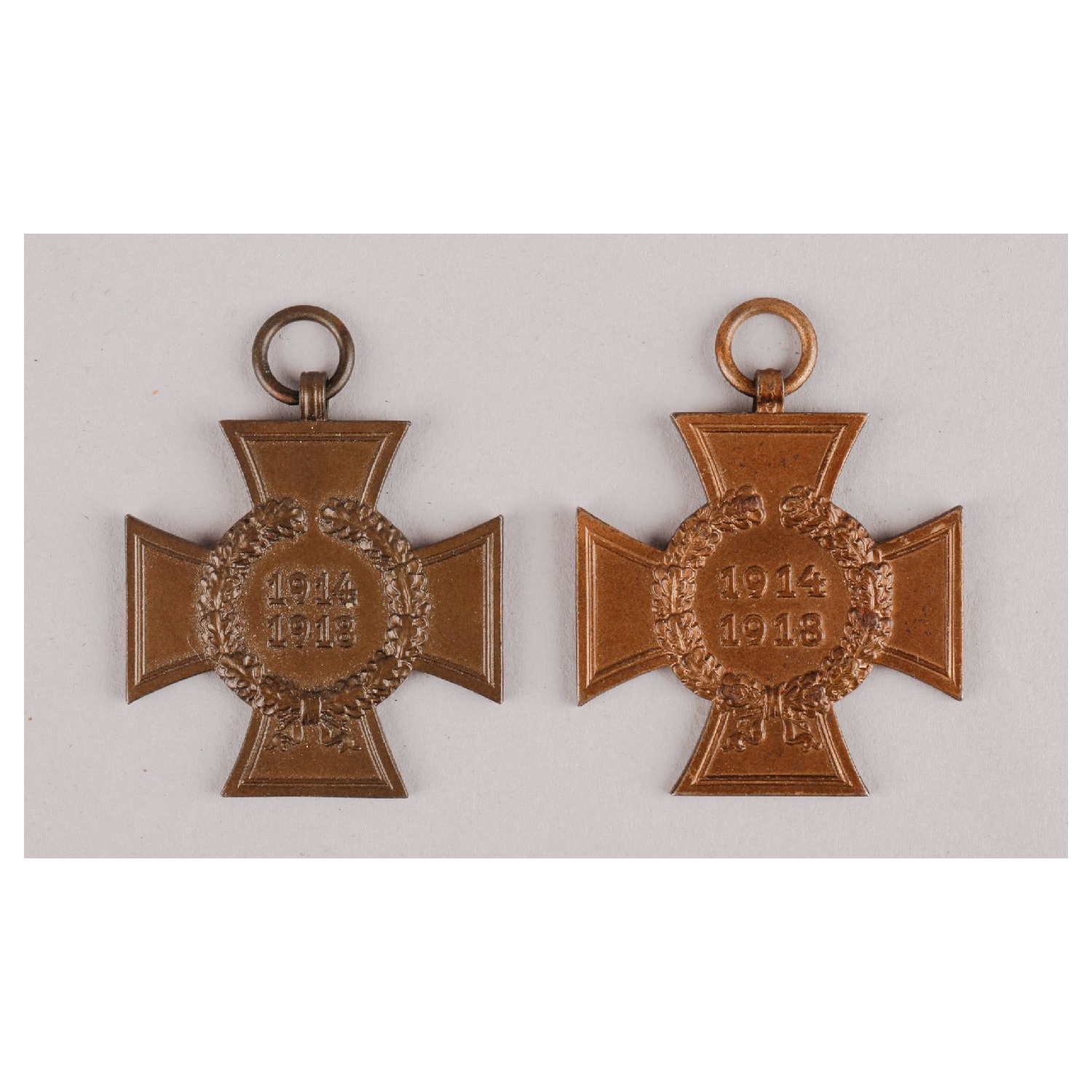 2x Ehrenkreuz des 1.Weltkrieges Kriegsteilnehmerkreuz