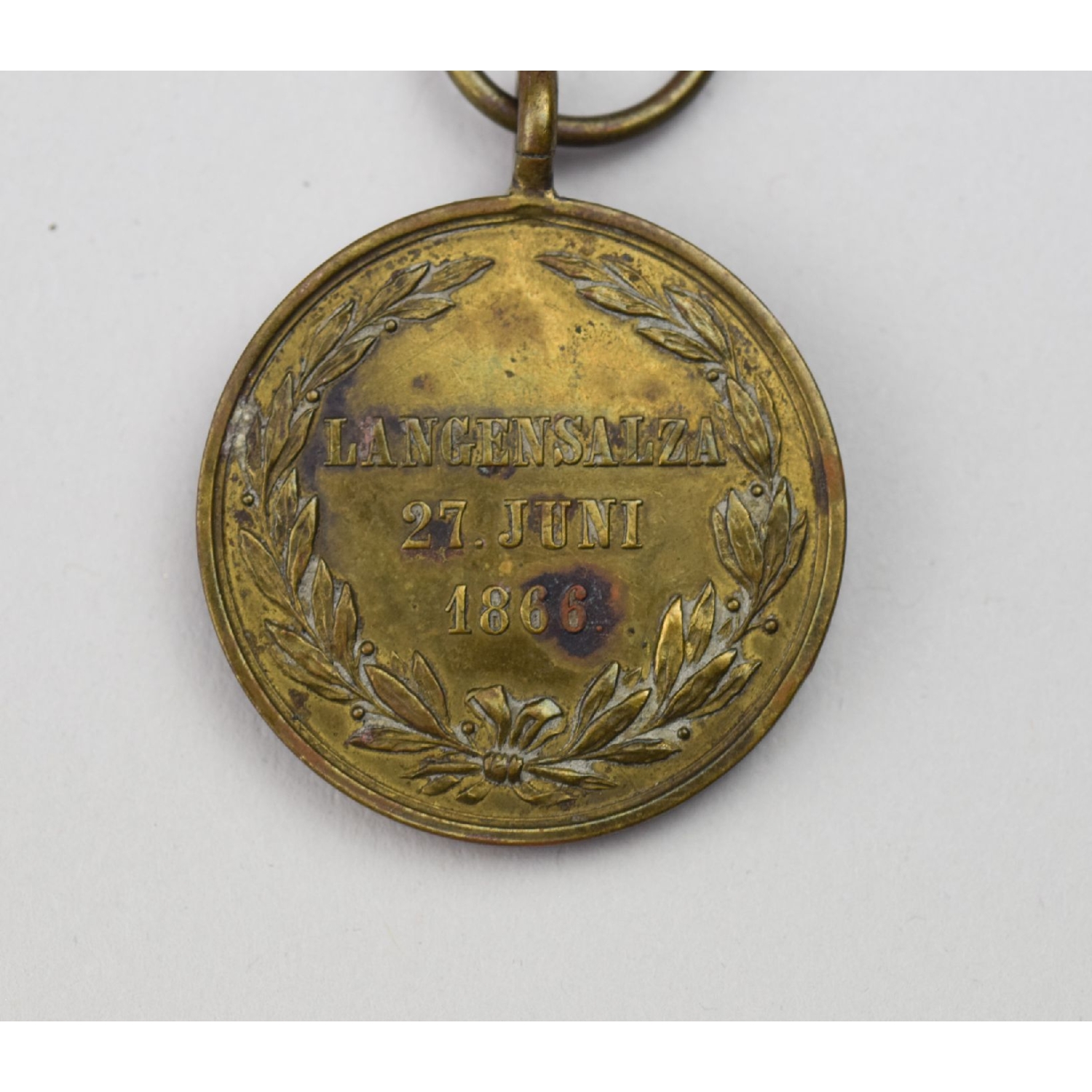 Hannover Langensalza-Medaille 1866 "Langensalza 27.Juni 1866"