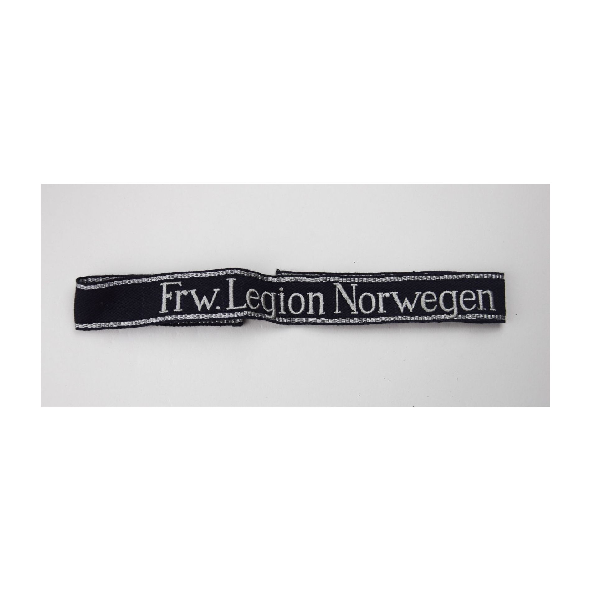 SS-Ärmelband Frw. Legion Norwegen Mit RZM Etikett