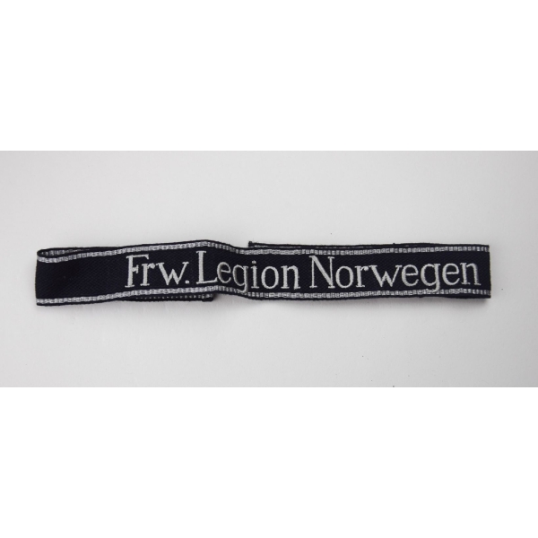 SS-Ärmelband Frw. Legion Norwegen Mit RZM Etikett