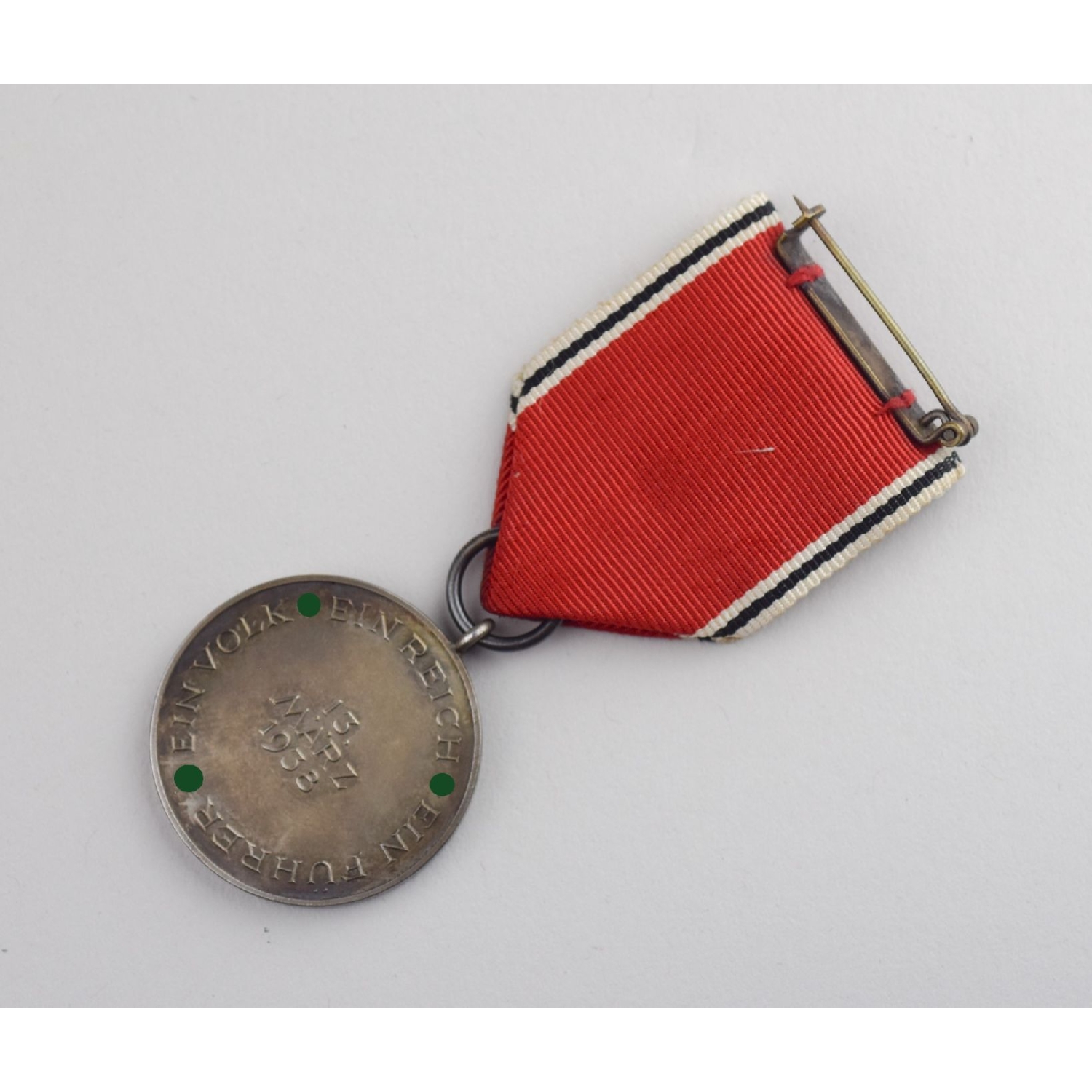 Anschluss Österreich Medaille, Zur Erinnerung An Den 13.März 1938 Im Etui