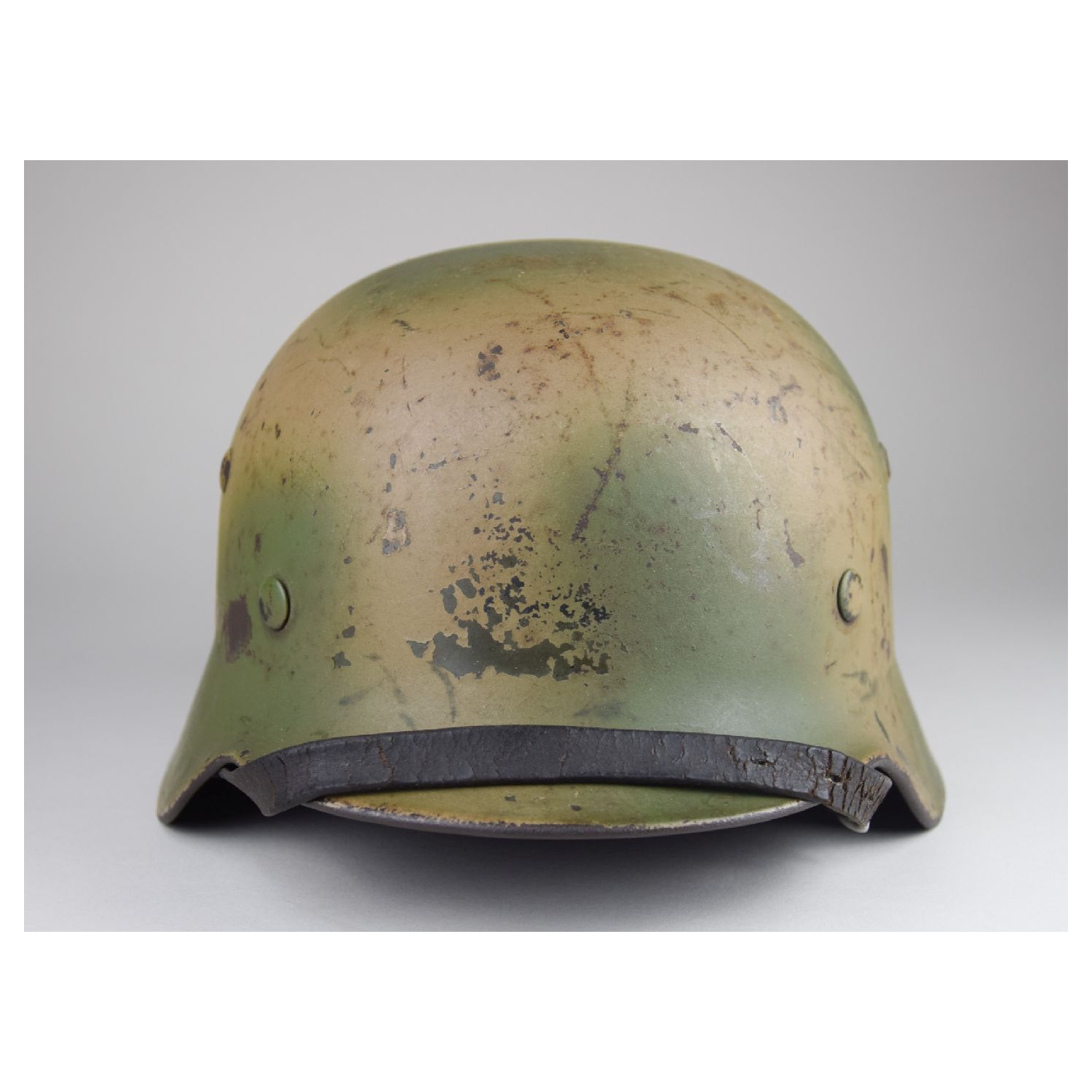 M35 Lutwaffe Stahlhelm Normandy Camouflage