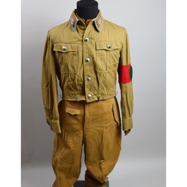 NSDAP Amtsleiter Uniform Dienstbluse, Diensthemd und Cord Stiefelhose