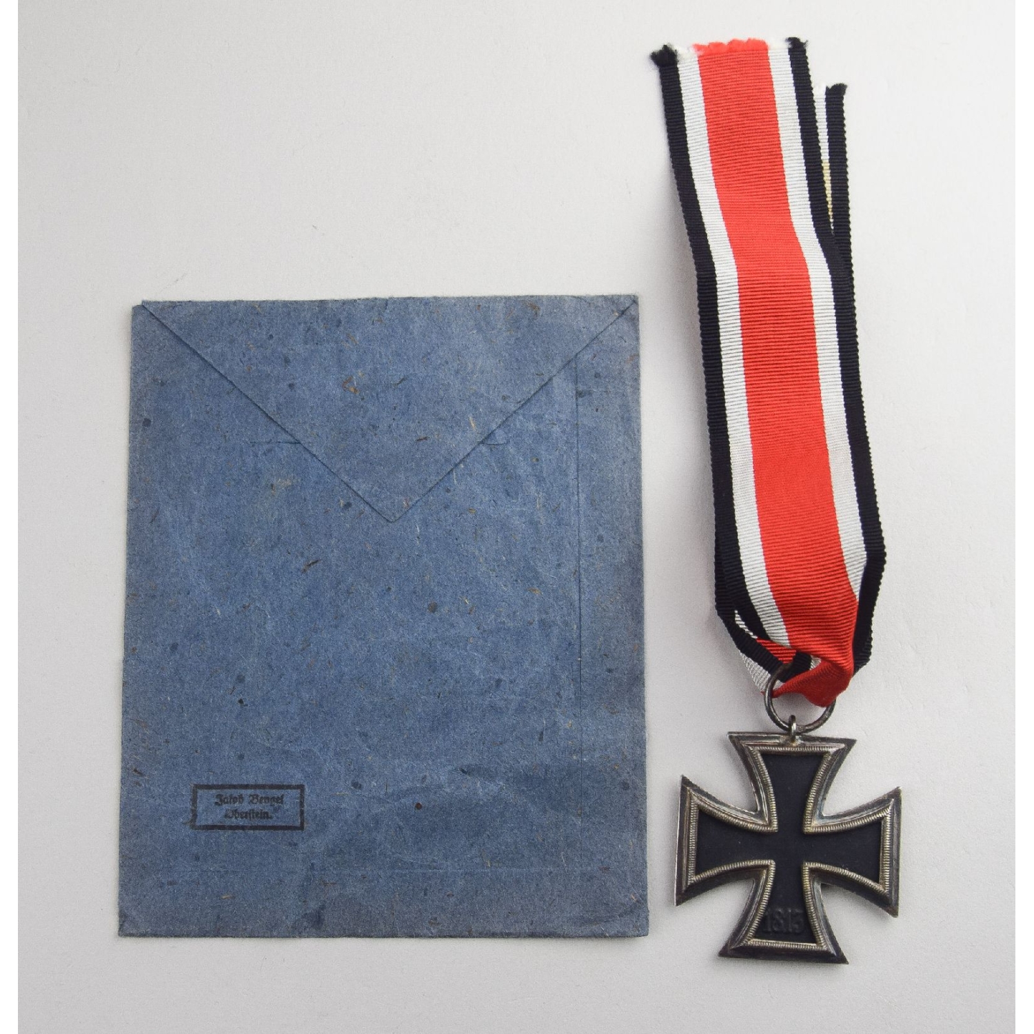 Eisernes Kreuz 2.Klasse 1939 Hersteller 44 mit Verleihungstüte