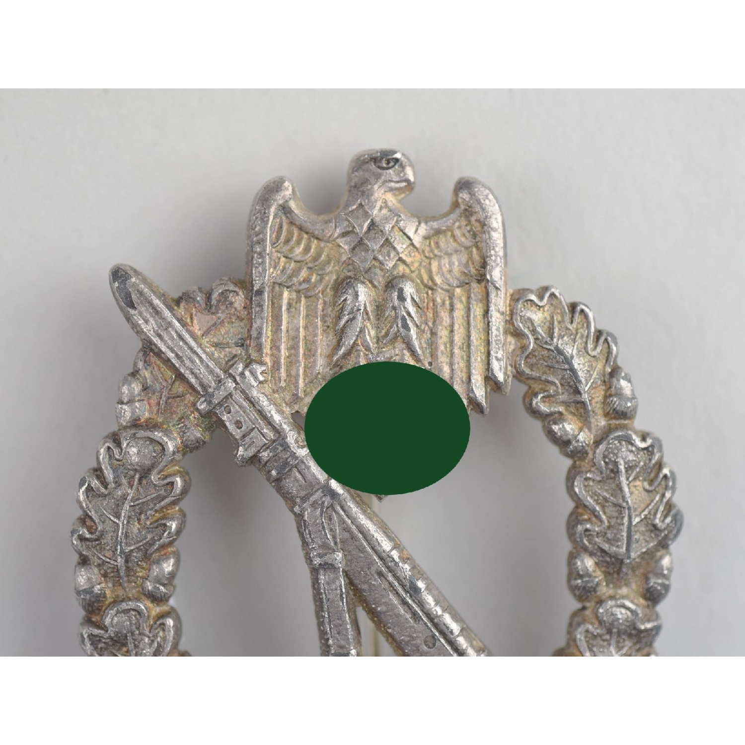 Infanterie Sturmabzeichen in Silber "JFS" markiert