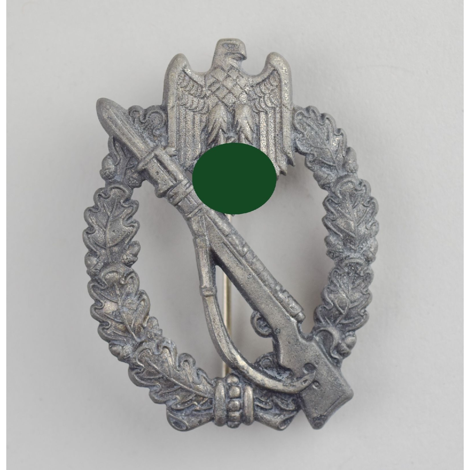 Infanterie Sturmabzeichen in Silber SHuCo Design massiv