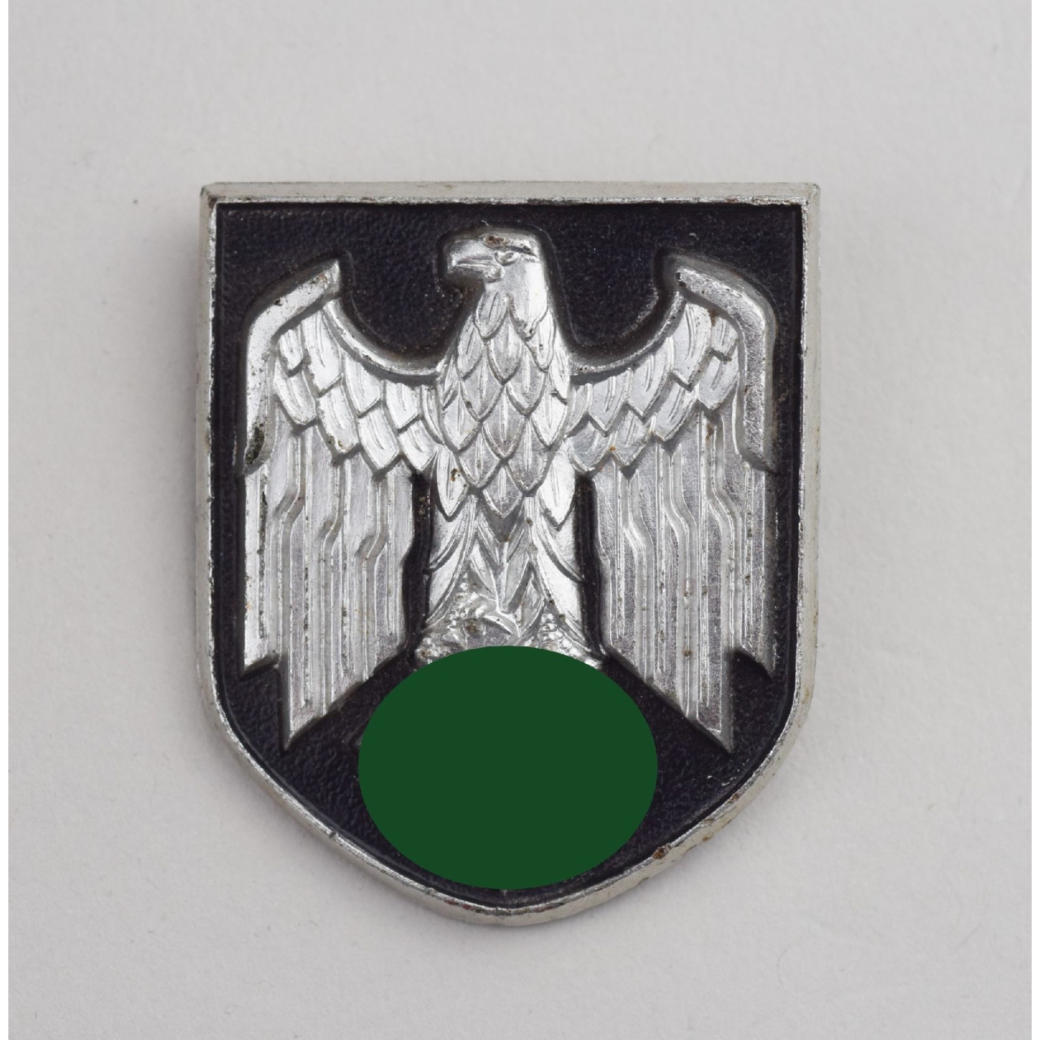 Wappenschild Emblem für den Afrika Tropenhelm der Wehrmacht