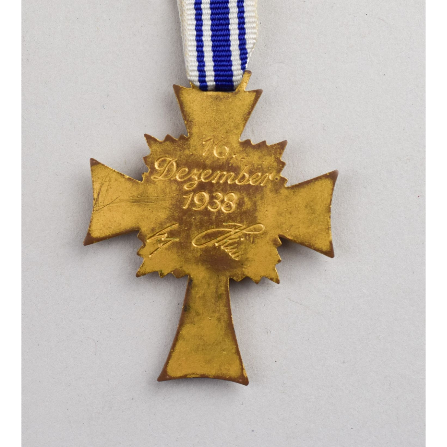 Ehrenkreuz Der Deutschen Mutter Mutterkreuz In Gold