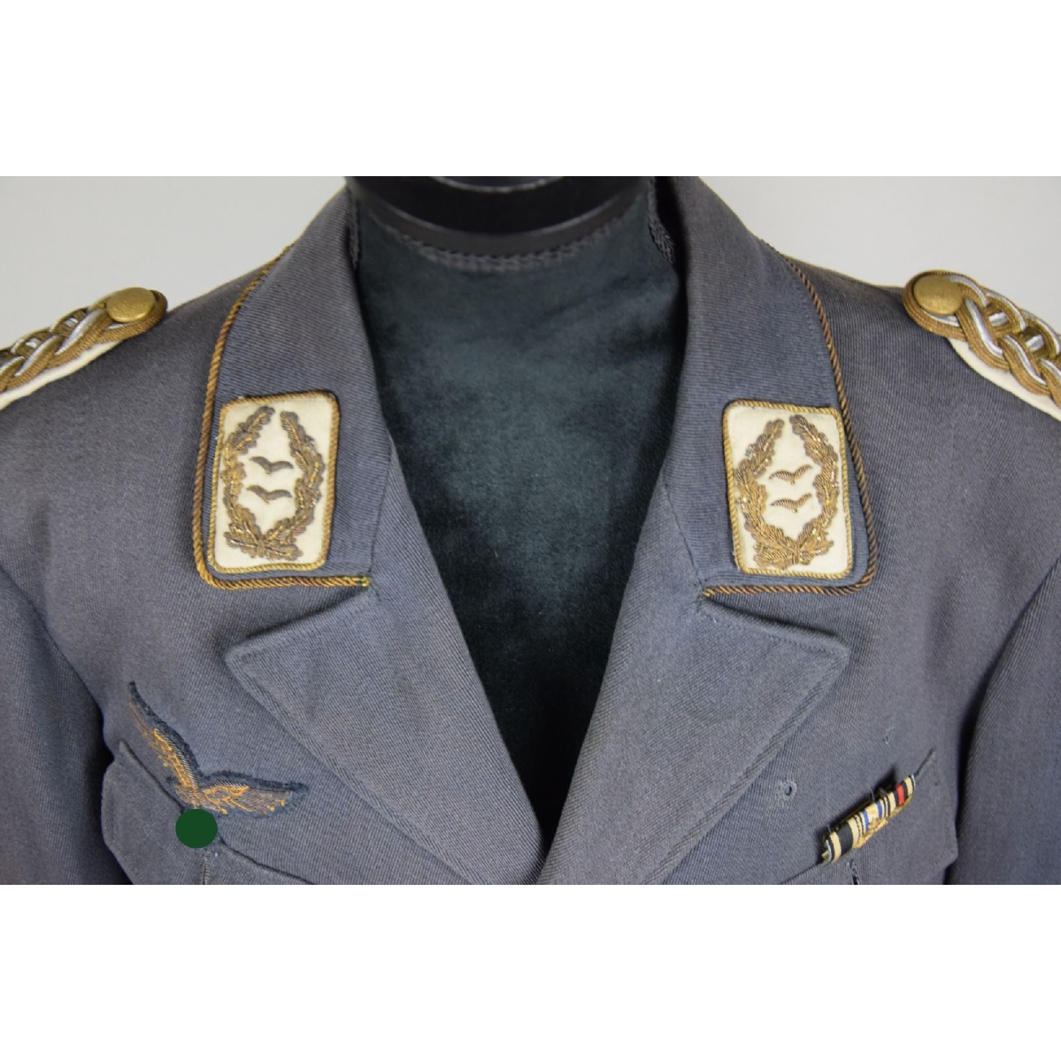 Luftwaffe Feldbluse für einen Generalleutnant mit Trägernamen!