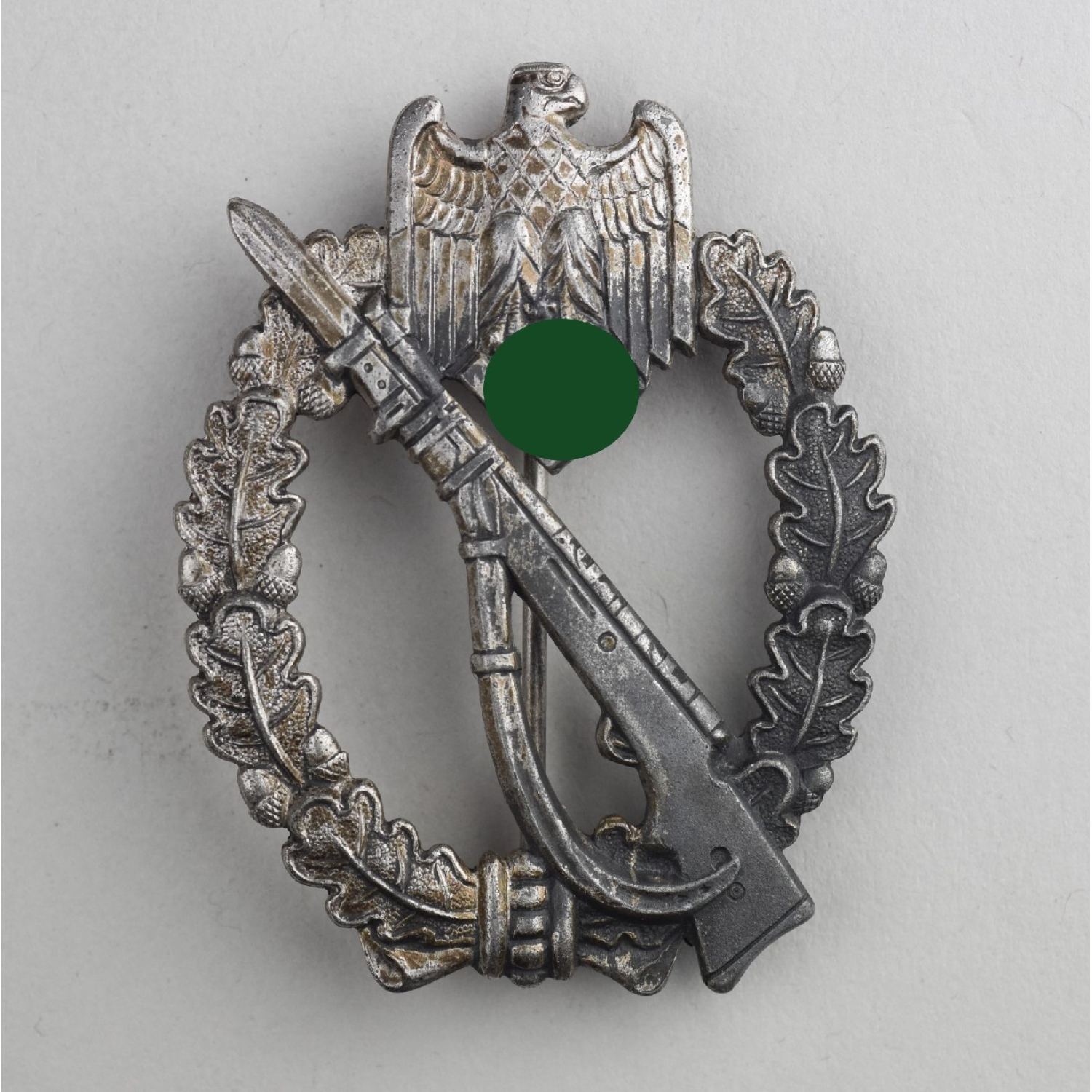 Infanterie Sturmabzeichen in Silber mit Herst. Fritz Zimmermann