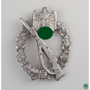 Infanterie Sturmabzeichen In Silber Herst. "A.M & K Gablonz"