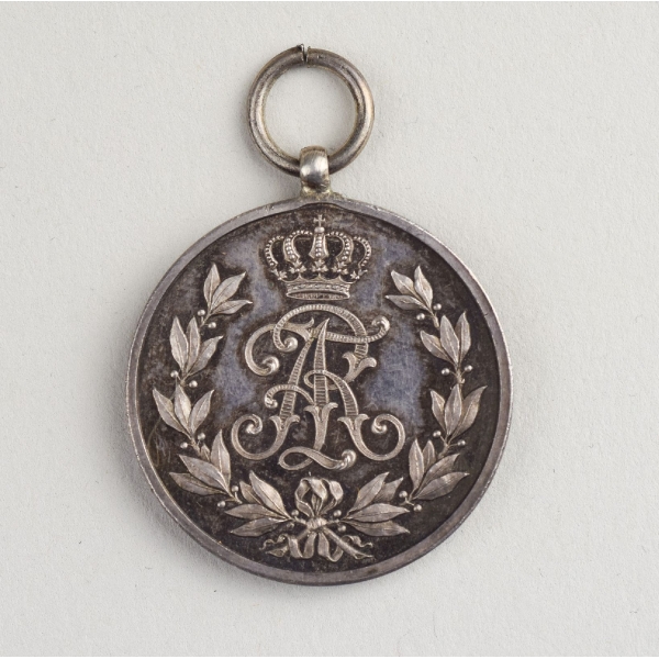 Friedrich August Medaille in Silber